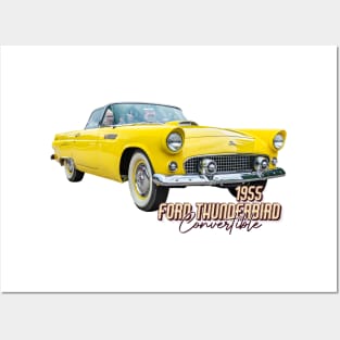 1955 Ford Thuderbird Convertible Posters and Art